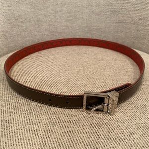 Coach Logo Belt